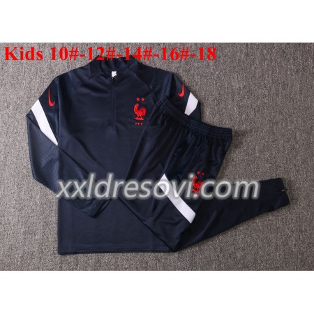 Francuska 2020-2021 Dječji Komplet Sweatshirts M001